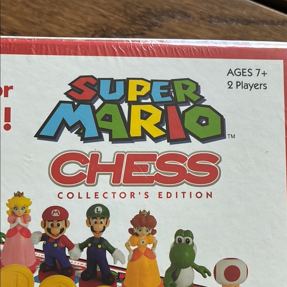 Nintendo Brand Nee Sealed Super Mario Chess Set Collection Edition - Picture 9 of 15